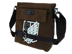 CoolChange Borsa di Tela Marrone della legione esplorativa della Serie Attack on Titan precio