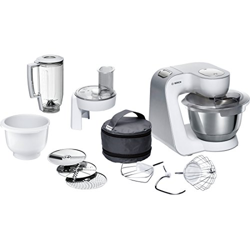 Bosch Elettrodomestici MUM58234 Macchina da Cucina, 1000 W, 3.9 Litri, Acciaio Inox e Plastic, 7 velocità, Bianco precio