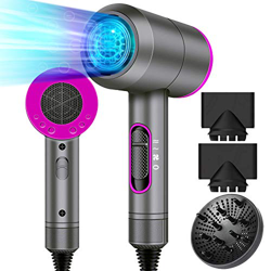 Asciugacapelli, Manuka 2000W professionale asciugacapelli a temperatura costante ionica, con ugelli diffusore e concentratore, 3 velocità Asciugacapel en oferta