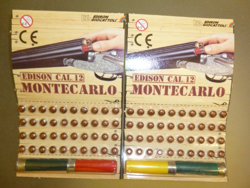 Edison Giocattoli Cal. 12 Montecarlo Cartuccia e Tappi Set x 2 (BT12) precio