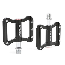 DXIA 1 Coppia Pedali Bicicletta, Ultraleggeri Pedali MTB Alluminio Anti-Slittamento Bici Pedali, Mountain Bike Pedale Nero, per Strada Montagna Bicicl características