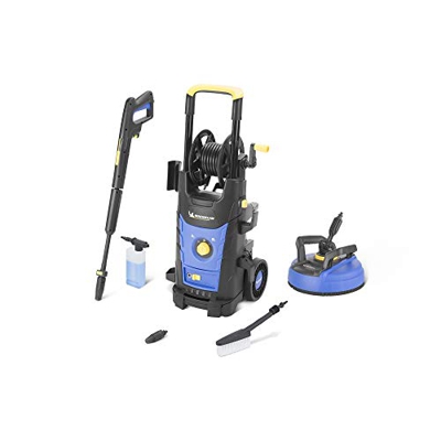 Michelin MPX25EHDSP Idropulitrice ad Alta Pressione con Sistema a Doppia velocità ed Accessori, 2500 W, 170 bar, Blu