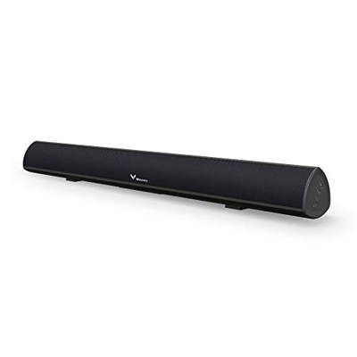 Soundbar TV, Kuce Potenza 60W 80dB Barra Soundbar 2.0 Canali Bluetooth 5.0, con Suono Surround Subwoofer Integrato Dispositivo Wireless 5.0 Bluetooth 