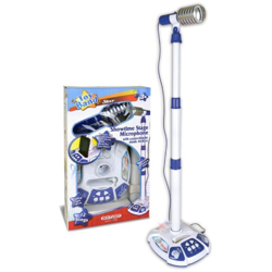 Microfono Asta Vintage Giocattolo Bambini Attacco Aux Mp3 Luci e Slot Smartphone - BONTEMPI en oferta