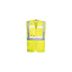Gilet Executive Glowtex | Medium - Yellow - NEUTRO (SENZA PERSONALIZZAZIONE) - PORTWEST características