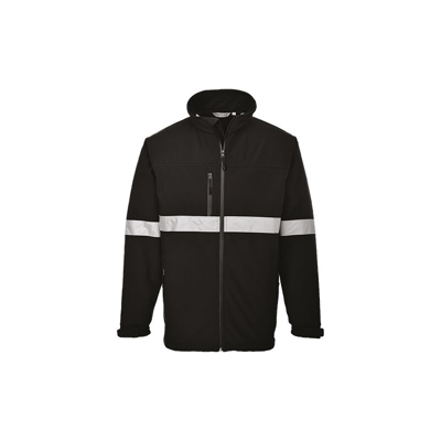 Portwest - Giacca softshell IONA (3 Strati) | Black - Small - NEUTRO (SENZA PERSONALIZZAZIONE)