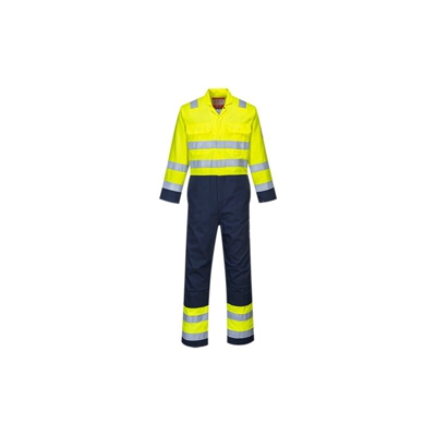 Portwest - Hi-Vis Anti-Static Bizflame Pro Coverall | XL - YeNa - NEUTRO (SENZA PERSONALIZZAZIONE)