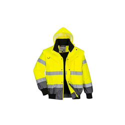 Portwest - Bomber Bicolore alta visibilità | Medium - YeGrey - NEUTRO (SENZA PERSONALIZZAZIONE) precio