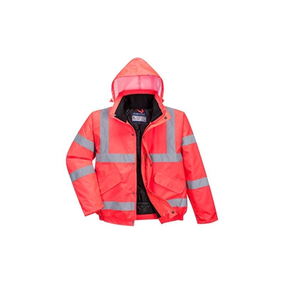 Portwest - Bomber Alta visibilità | Medium - Red - NEUTRO (SENZA PERSONALIZZAZIONE)