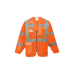 Giacca Executive alta visibilità | Small - Orange - NEUTRO (SENZA PERSONALIZZAZIONE) - PORTWEST precio