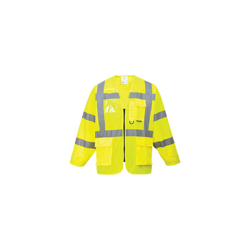 Giacca Executive alta visibilità | Large - Yellow - NEUTRO (SENZA PERSONALIZZAZIONE) - PORTWEST características