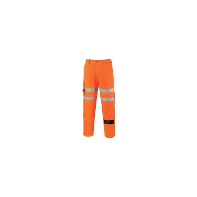 Pantaloni ferroviari Combat | 4XL - Orange - NEUTRO (SENZA PERSONALIZZAZIONE) - PORTWEST