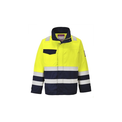 Portwest - Giacca MODAFLAME Alta Visibilità | XL - YeNa - NEUTRO (SENZA PERSONALIZZAZIONE)