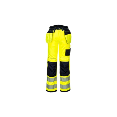 Pantalone da lavoro Holster PW3 Hi-Vis | 44 - YeBk - NEUTRO (SENZA PERSONALIZZAZIONE) - PORTWEST