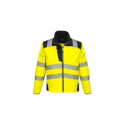 Portwest - Giacca Softshell PW3 Hi-Vis | Medium - YeBk - NEUTRO (SENZA PERSONALIZZAZIONE) características