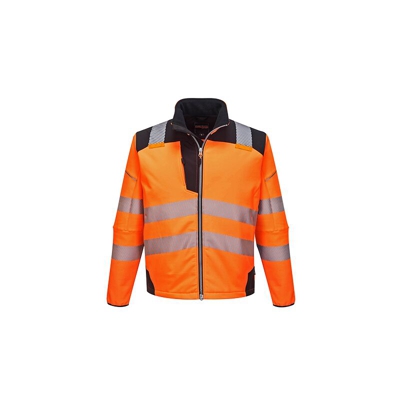 Giacca Softshell PW3 Hi-Vis | 4XL - OrBk - NEUTRO (SENZA PERSONALIZZAZIONE) - PORTWEST