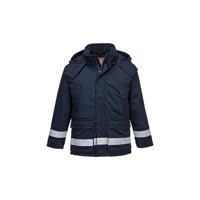 Portwest - Giacca isolante Araflame | Navy - Large - NEUTRO (SENZA PERSONALIZZAZIONE)