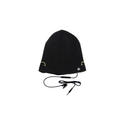 Hi-fun - Hi-Head Cappellino Musicale Sportivo con Speaker e Jack 3.5 Nero