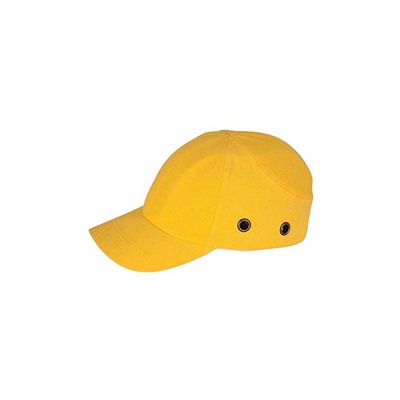 Bumpcap_Y - Casco leggero industriale, taglia 54-59, colore: giallo - Reis