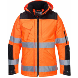 Giacca 3 in 1 Pro Hi-Vis | XL - NEUTRO (SENZA PERSONALIZZAZIONE) - ArancioNero - PORTWEST características