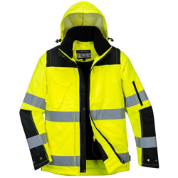 Giacca 3 in 1 Pro Hi-Vis | S - NEUTRO (SENZA PERSONALIZZAZIONE) - GialloNero - PORTWEST características