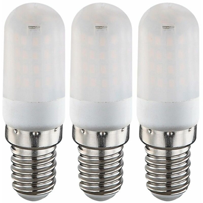 Etc-shop - Set di 3 LED 3 Watt lampadina E14 260 Lumen 3000 Kelvin Globo 10647