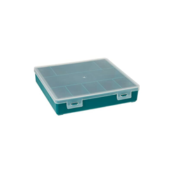 Scatola in Plastica 330-9, 9 Comparti, Verde/Trasparente - Industrias Tayg precio