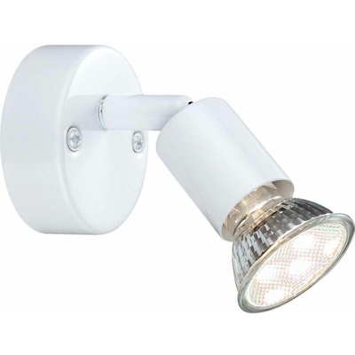 Tradizionale 1-foglia riflettori Chalet bicchiere di bianco Globo Olana 57381-1L