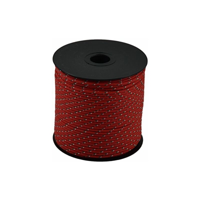 006038511 Cordino Colorato Hobby Fantasy, Rosso, 3 mm, 90 m - Corderie Italiane