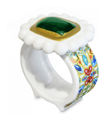 Baci-milano - BACI MILANO LEGATOVAGLIOLO RED MOOD 1 IN CERAMICA 5.5CM ACCESSORI TAVOLA CASA INTERNI características