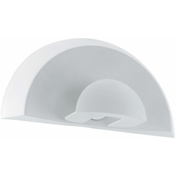 Applique da parete illuminazione esterna lampada G9 acciaio zincato faretti Eglo 92.343 en oferta