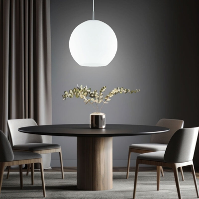 Etc-shop - Lampada a sospensione a LED a sospensione da 7 watt a sfera in vetro diametro 300mm Luna