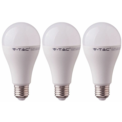 Etc-shop - Set di 3 lampadine a LED E27 bianco caldo lampada a sfera da 15 watt 3000 Kelvin 1250 lumen precio