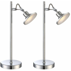 Set di 2 LED 5 Watt tavolo Lampade Lampade di illuminazione lampade portatili Night Lights - ETC-SHOP en oferta