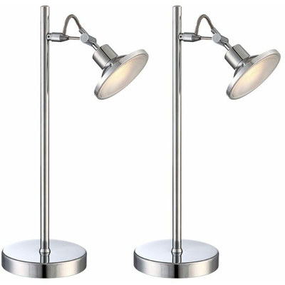 Set di 2 LED 5 Watt tavolo Lampade Lampade di illuminazione lampade portatili Night Lights - ETC-SHOP
