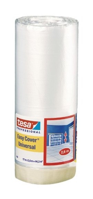 Tesa Easy Cover 4368 Premium 04368-00007-01 - Nastro adesivo protettivo, 17 m x 2.600 mm