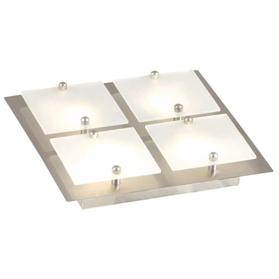 Lampada da parete nichel satinato illuminazione da parete lampada da parete Globo 4920-4