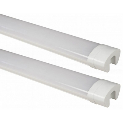 Etc-shop - 2x LED vasche, lampade, tubi, corridoi, soffitti, ambienti umidi, garage, luce, bianco neutro
