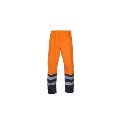 Hydrowear 014585NO-S VANCOUVER Hydrosoft - Pantaloni in vita Hi-Vis, taglia S, colore: Arancione/Blu