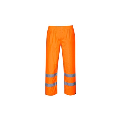 Pantaloni antipioggia ad alta visibilità | Small - Orange - NEUTRO (SENZA PERSONALIZZAZIONE) - PORTWEST