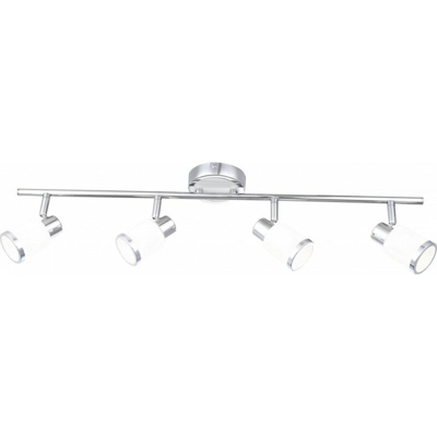 Globo - radiatori tradizionale cromo, cilindro bianco opale, anello cromato 56.030-4 PLATOON