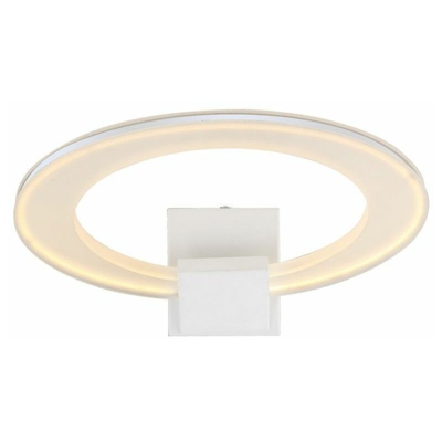 Lampada da parete a LED design soggiorno illuminazione anello lampada faretto bianco Globo 67063W