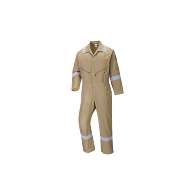 Portwest - Tuta in cotone Iona | Small - Khaki - NEUTRO (SENZA PERSONALIZZAZIONE)