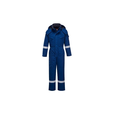 Portwest - Tuta intera invernale FR antistatica | Royal - Small - NEUTRO (SENZA PERSONALIZZAZIONE)
