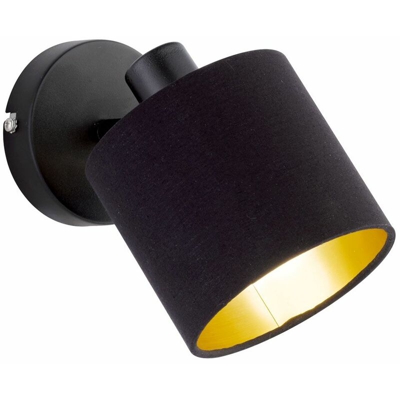 Reality Leuchten - Faretto a parete design BLACK GOLD faretti lampada da salotto orientabili Reality R80331079