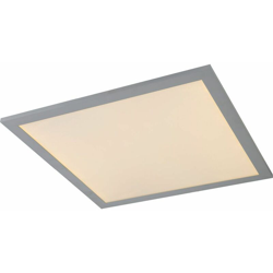 Globo - Lampada da ufficio a LED a soffitto da incasso a lampada ALU illuminazione dimmerabile corridoio 45x45 cm precio