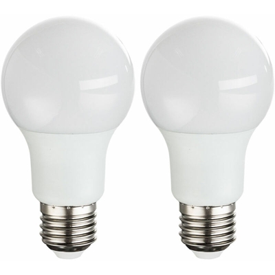 Set di 2 lampadine LED da 9 watt E27 palla 3000K lampadina 810 lumen EEK A + GLOBO 10600 -2