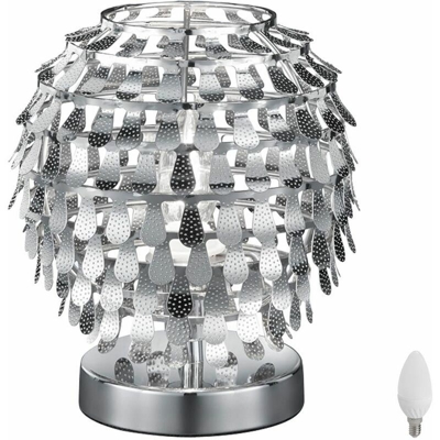 Etc-shop - Lampada da tavolo Chrome lascia in piedi insieme illuminazione spia supporto tra cui lampade a LED