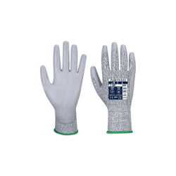 Guanto Palmo PU taglio LR Taglio B A2 | XSmall - Grey - PORTWEST precio