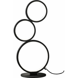 Lampada da tavolo a LED illuminazione sala da pranzo anelli lampada da lettura laterale DIMMERABILE - ETC-SHOP precio